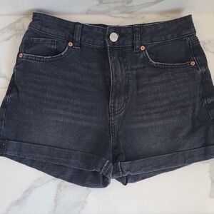 Refuge Denim Mom High Rise Short